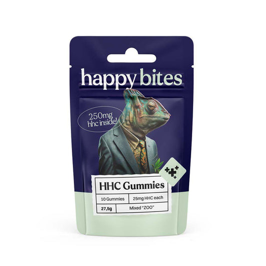 HHC Gummies 10 in a Pack Familie Pack |250MG HHC|HappyBites.