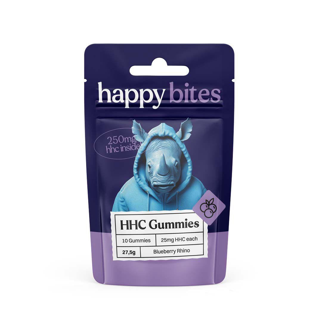 HHC Gummies 10 in a Pack Familie Pack |250MG HHC|HappyBites.