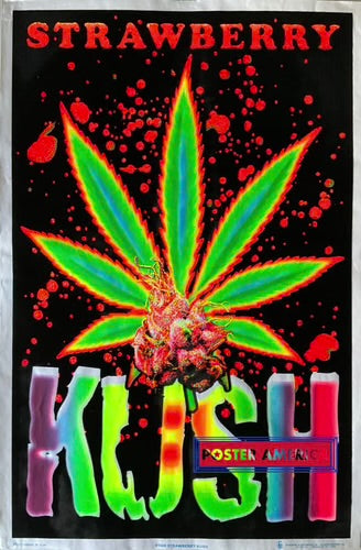 Strawberry Kush || 55x85cm