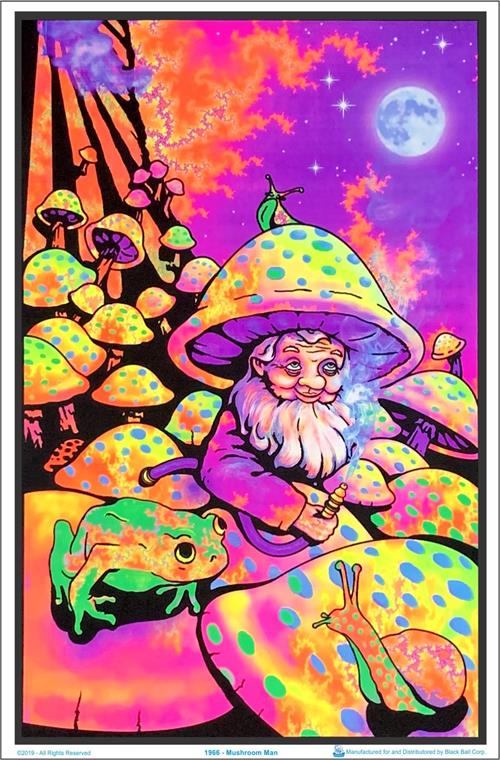 Mushroom Man || 55x85cm